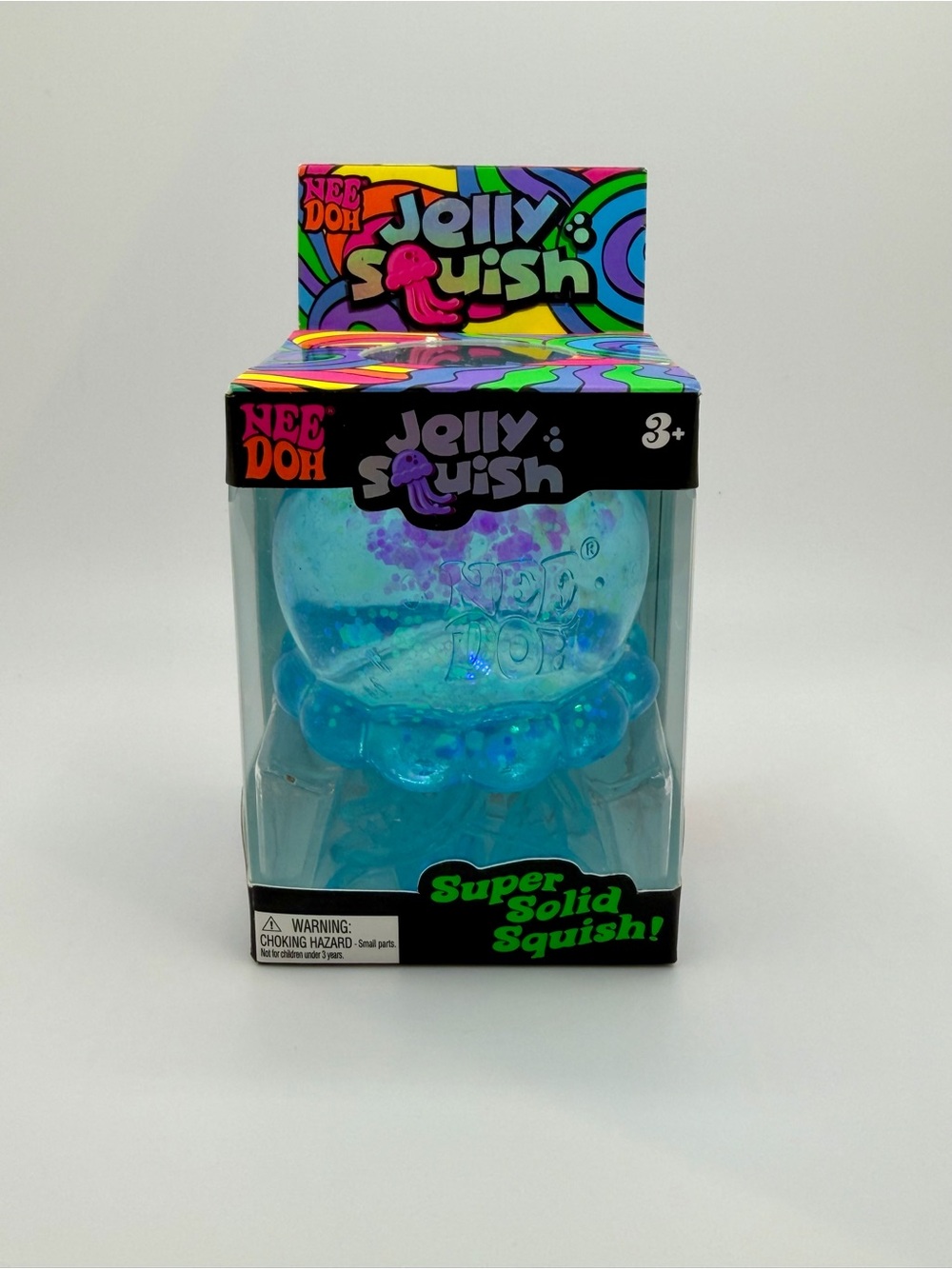 NeeDoh Jelly Squish Sensory Squishy Toy (Color Varies)